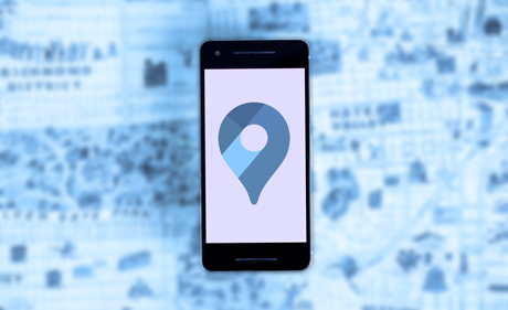 La mappa per raggiungere lo studio